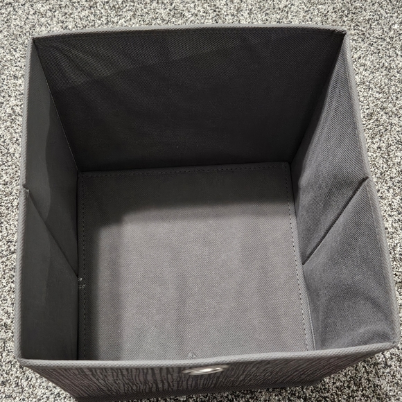 Fabric Storage Cube - Grey Pattern - Picture 4 of 15